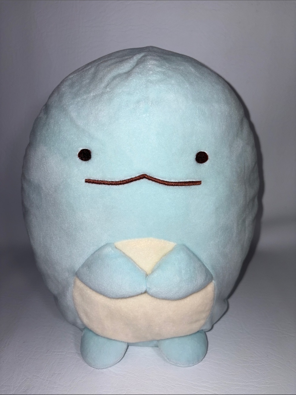 San-X Sumikko Gurashi Tokage (blue dinosaur/lizard) Plush Stuffed Animal 11” Tal
